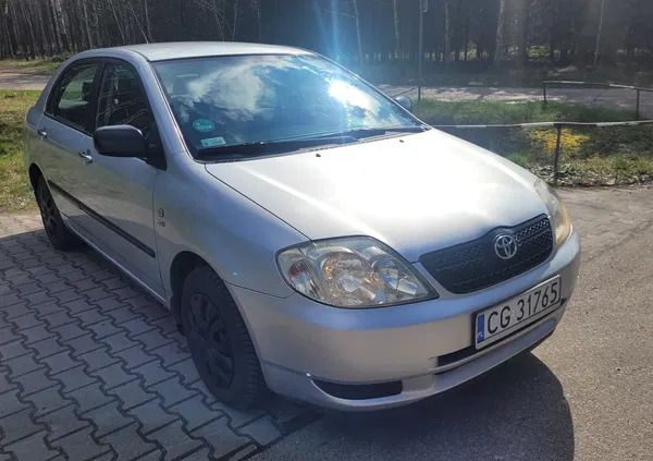 kujawsko-pomorskie Toyota Corolla cena 5900 przebieg: 318650, rok produkcji 2002 z Grudziądz